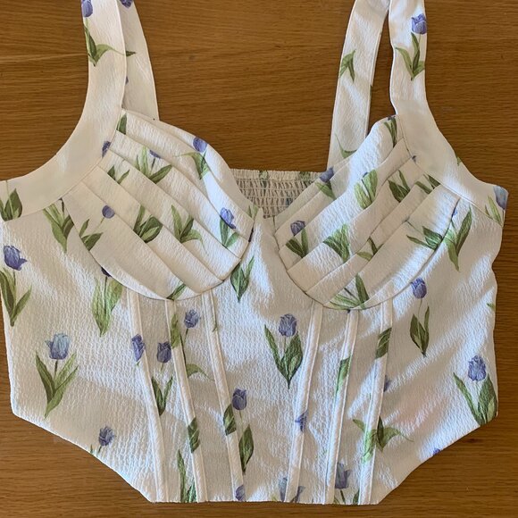 NWT Cider Corset Top - Picture 1 of 6